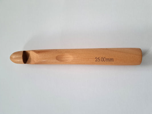 Wooden Crochet Hook - 25mm